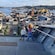 An overlook with a view of the city of Arendal and surrounding islands